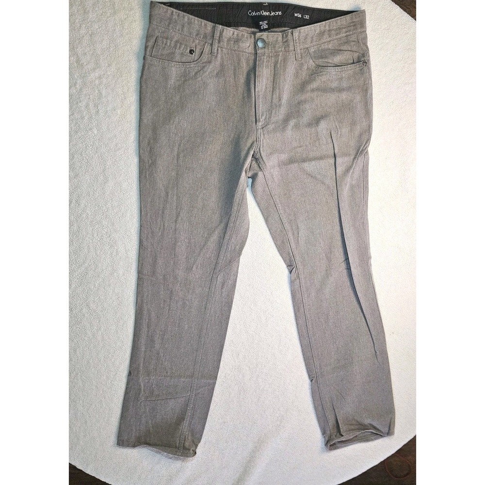 Calvin Klein Jeans MEN'S Pants (GRAY) 36X32